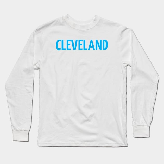 Cleveland Long Sleeve T-Shirt by ProjectX23